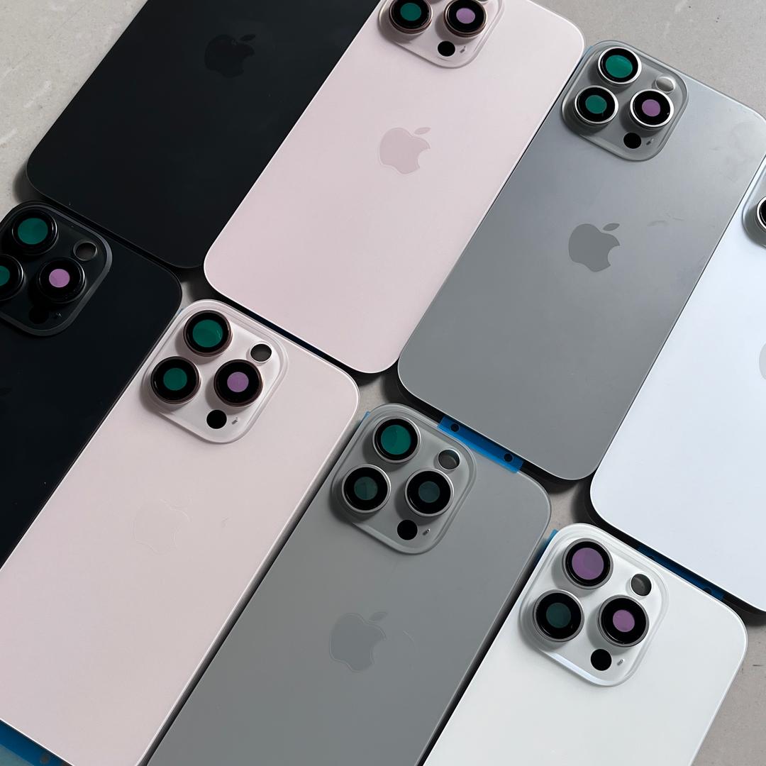 Bloc nue vitre arrière iPhone 16 Pro Max