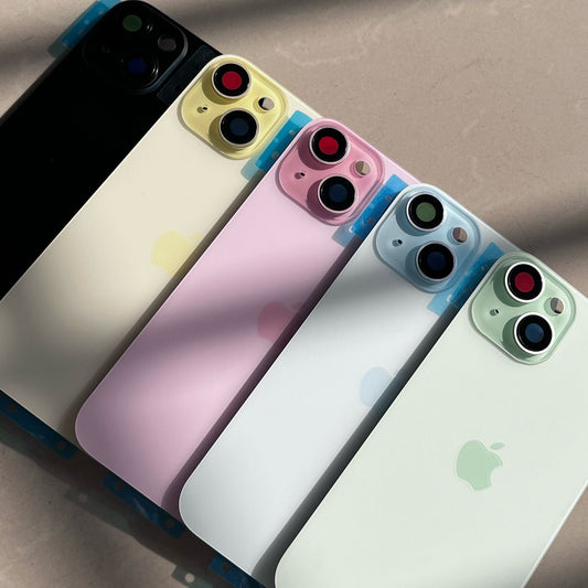 Bloc Nue vitre arrière iPhone 15
