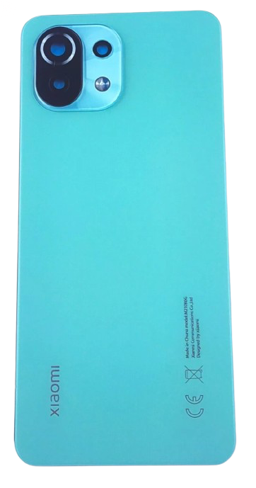 Vitre Arrière Verte Xiaomi Mi 11 Lite 5G (avec logo)
